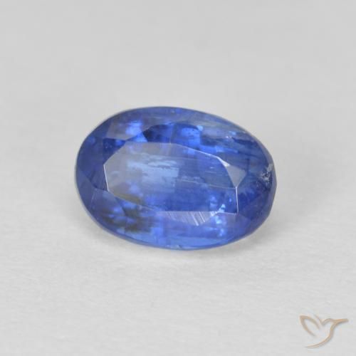 1.36ct 天然 深蓝色 蓝晶石, 椭圆形, SI