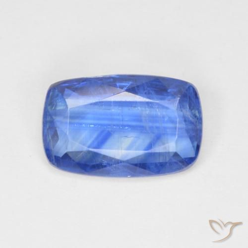 3.07ct 天然 海军蓝 蓝晶石, 软垫, SI