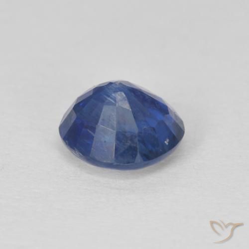 1.09克拉天然蓝晶石，圆形的，SI