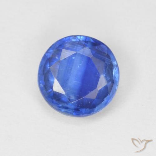 0.94ct 天然 真正的蓝 蓝晶石, 圆形的, SI