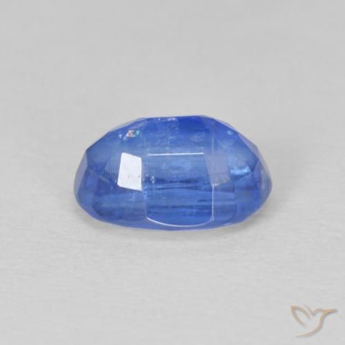 1.23克拉天然蓝晶石，椭圆形，SI