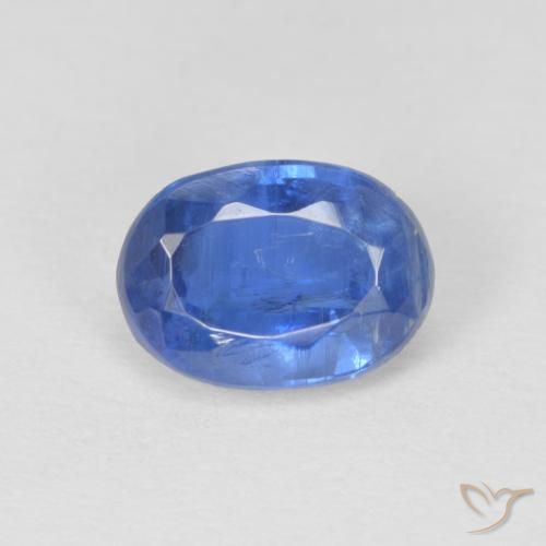 1.26ct 天然 浅蓝色 蓝晶石, 椭圆形, SI