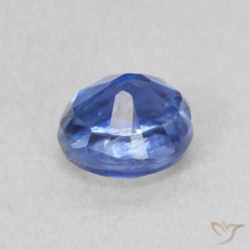 0.36克拉天然蓝晶石，圆形的，VS