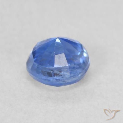 0.32克拉天然蓝晶石，圆形的，VS