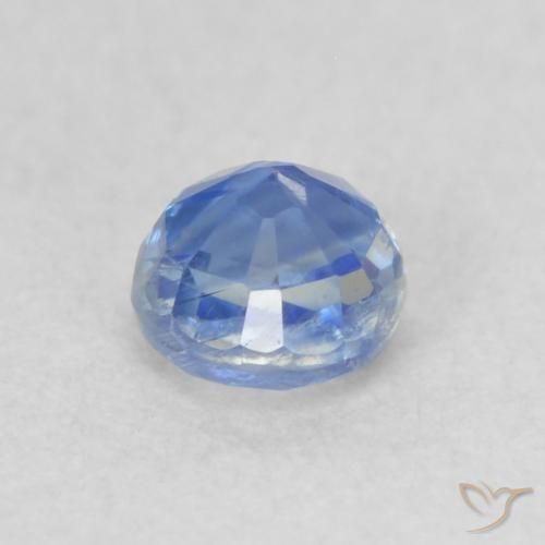 0.36克拉天然蓝晶石，圆形的，VS