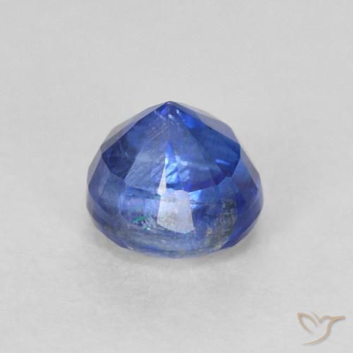 0.55克拉天然蓝晶石，圆形的，SI