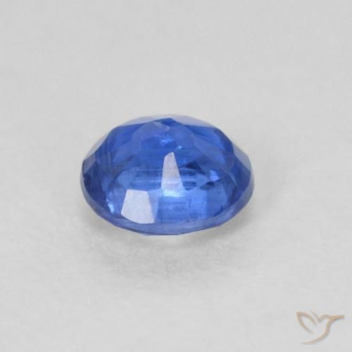0.35克拉天然蓝晶石，圆形的，SI