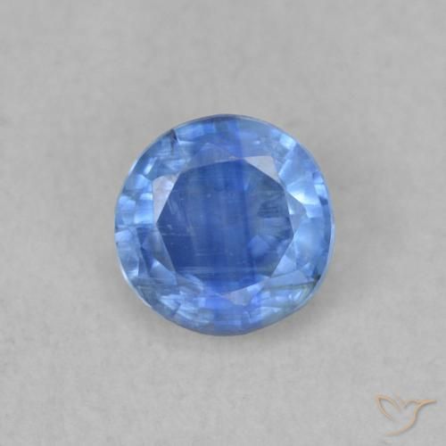 0.39ct 天然 浅蓝色 蓝晶石, 圆形的, SI