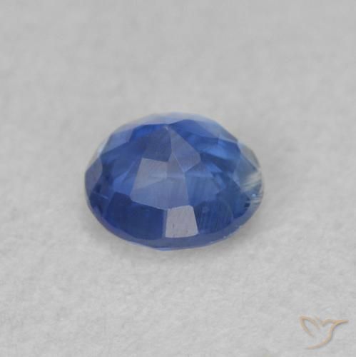 0.42克拉天然蓝晶石，圆形的，SI