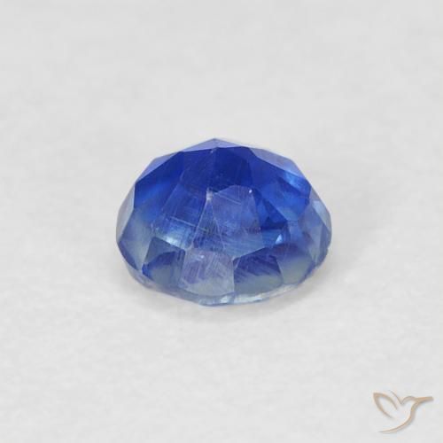 0.39克拉天然蓝晶石，圆形的，SI