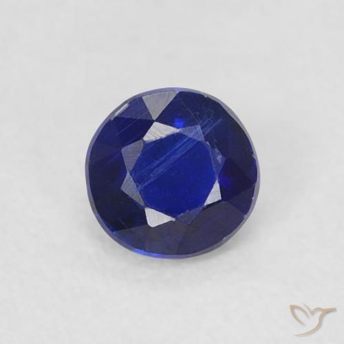 0.31ct 天然 皇家蓝色 蓝晶石, 圆形的, VS-SI