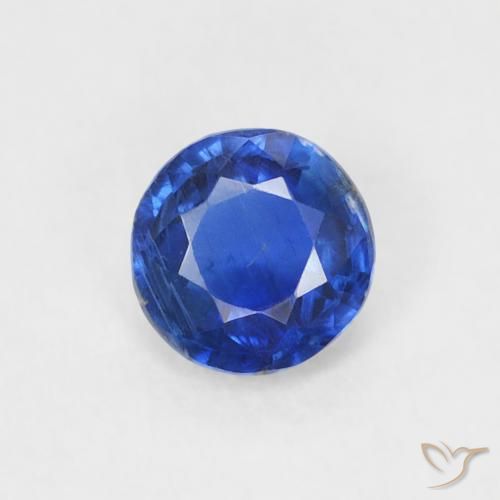 0.31ct 天然 真正的蓝 蓝晶石, 圆形的, SI