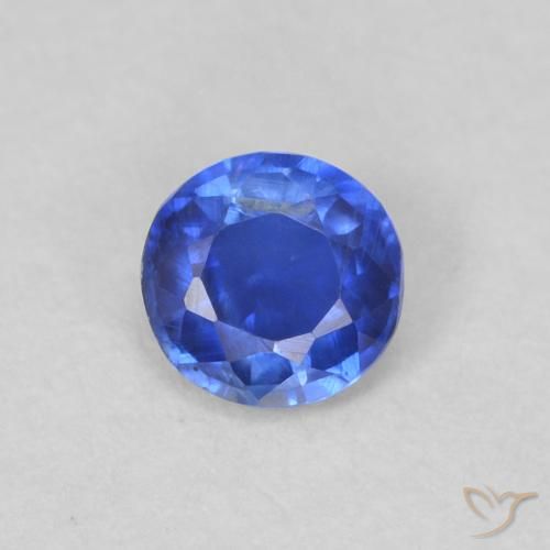 0.29ct 天然 深蓝色 蓝晶石, 圆形的, VS-SI