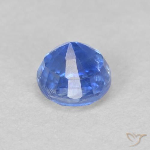 0.52克拉天然蓝晶石，圆形的，VS-SI