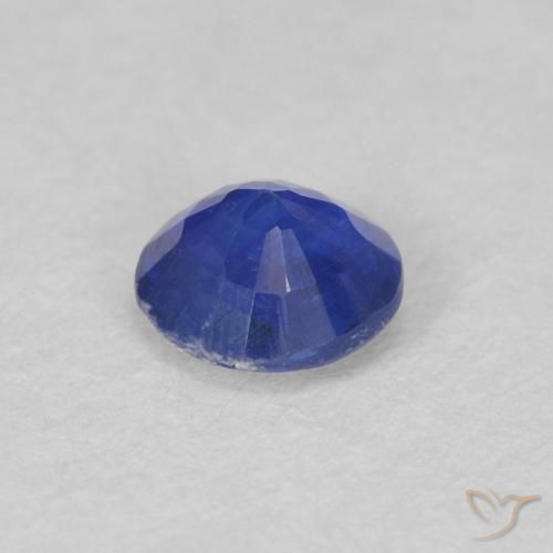 0.32克拉天然蓝晶石，圆形的，VS-SI
