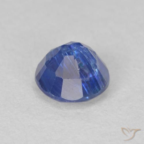 0.79克拉天然蓝晶石，圆形的，SI