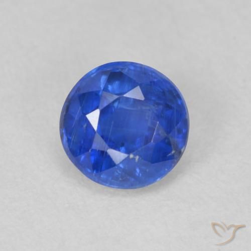 0.69ct 天然 真正的蓝 蓝晶石, 圆形的, SI