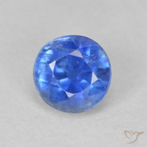 0.73ct 天然 淡蓝色 蓝晶石, 圆形的, SI