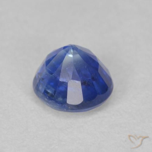 0.73克拉天然蓝晶石，圆形的，SI