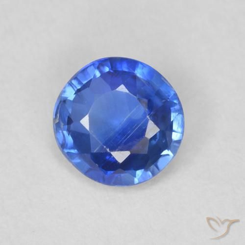0.48ct 天然 真正的蓝 蓝晶石, 圆形的, SI