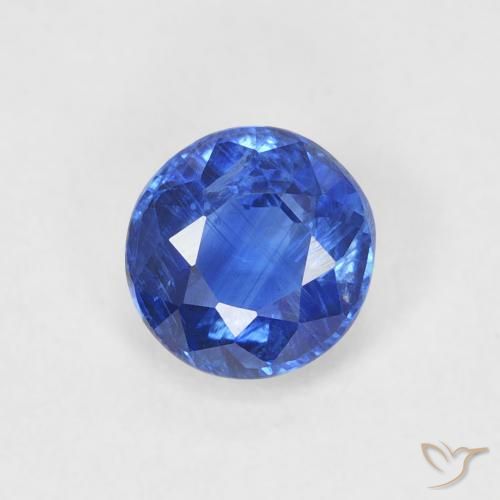 0.69ct 天然 真正的蓝 蓝晶石, 圆形的, SI