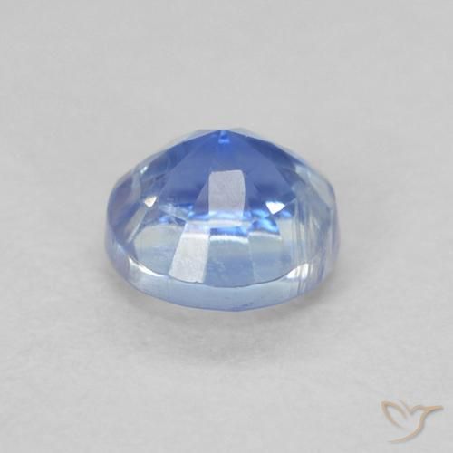 0.42克拉天然蓝晶石，圆形的，SI