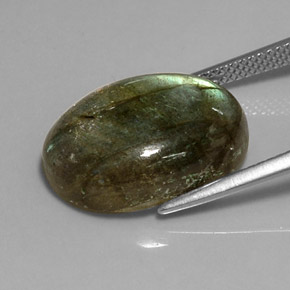 12.73克拉天然拉长石，透明，透明/半透明