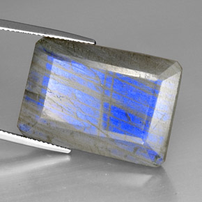 35.01克拉天然拉长石，透明，透明/半透明