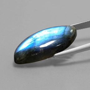 17.63克拉天然拉长石，透明，透明/半透明