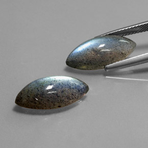 克拉天然拉长石，透明，透明/半透明