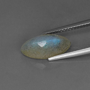 3.06克拉天然拉长石，透明，透明/半透明