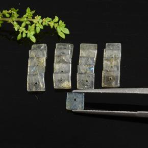 7.92克拉天然拉长石，正方形，半透明