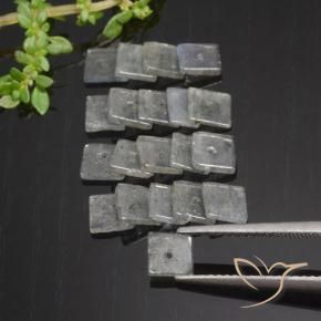 5.46克拉天然拉长石，正方形，半透明