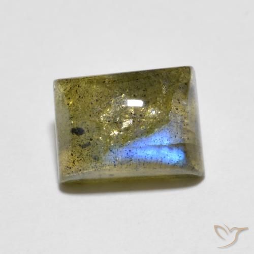 2.29ct 天然 彩色 拉长石, 狭长方形, 透明