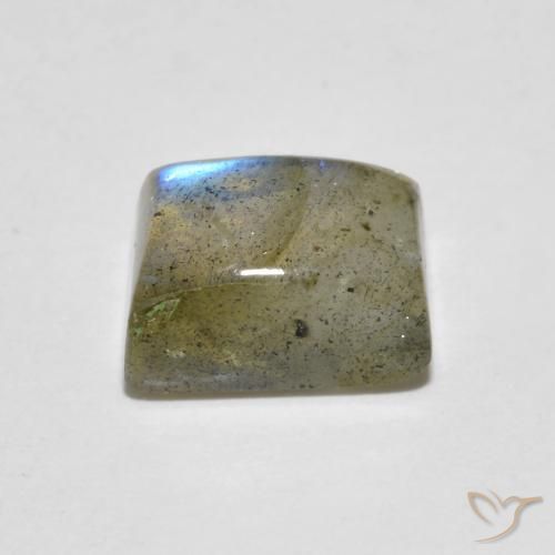 2.21克拉天然拉长石，狭长方形，透明