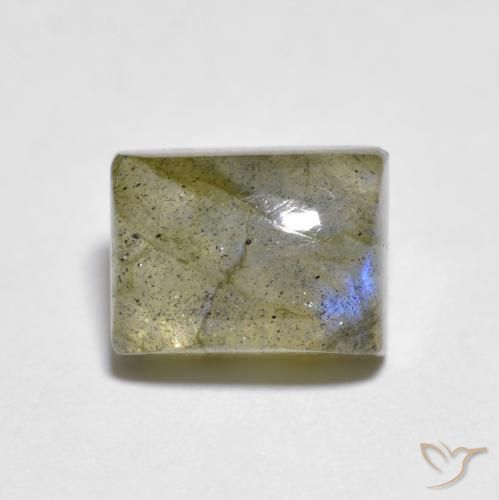 2.43ct 天然 彩色 拉长石, 狭长方形, 透明