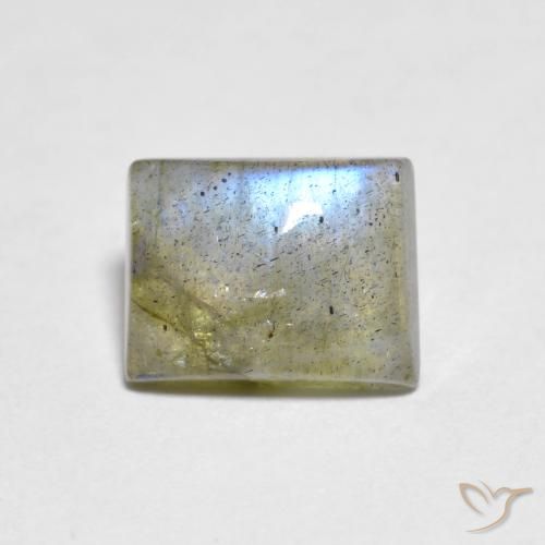 1.60ct 天然 彩色 拉长石, 狭长方形, 透明