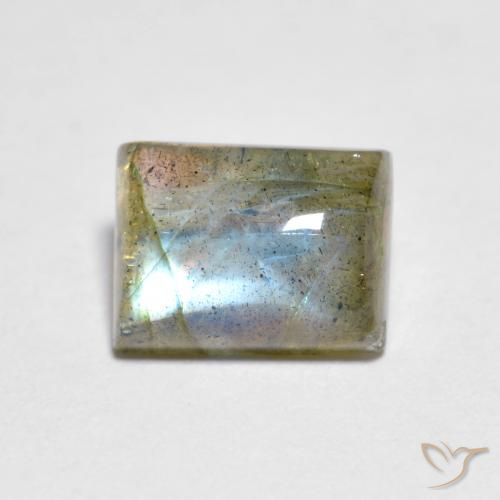 1.95ct 天然 彩色 拉长石, 狭长方形, 透明