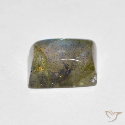 1.95克拉天然拉长石，狭长方形，透明