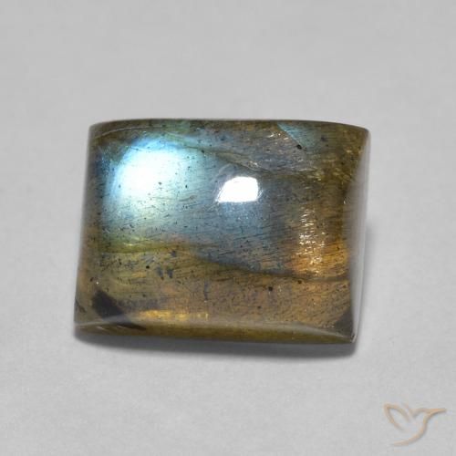 2.53ct 天然 彩色 拉长石, 狭长方形, 透明