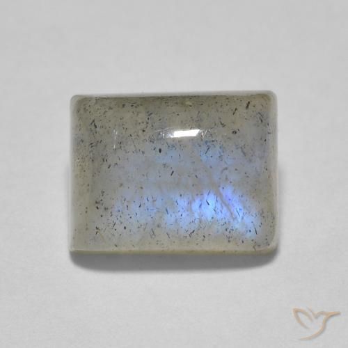 2.40ct 天然 彩色 拉长石, 狭长方形, 半透明