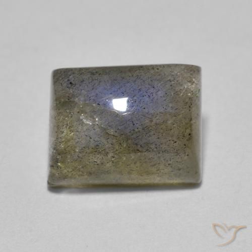 2.15ct 天然 彩色 拉长石, 狭长方形, 半透明