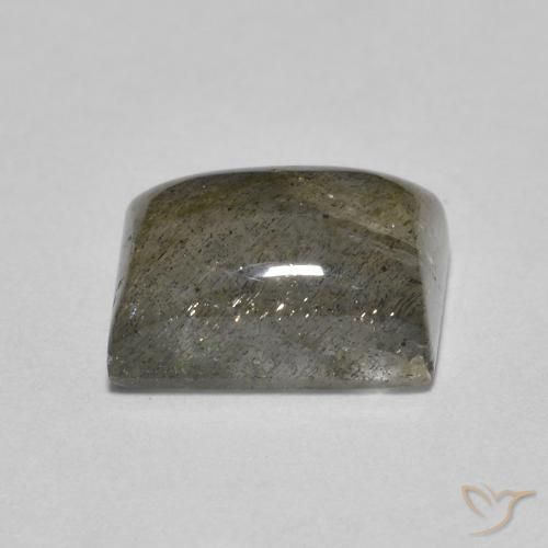 2.15克拉天然拉长石，狭长方形，半透明