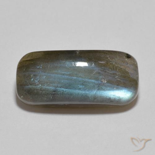 8.99ct 天然 彩色 拉长石, 软垫, 半透明