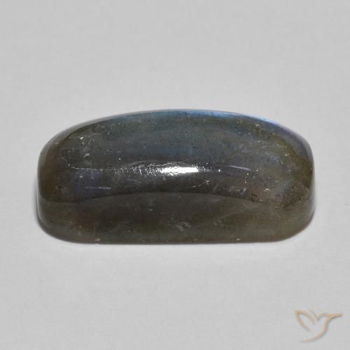 8.99克拉天然拉长石，软垫，半透明