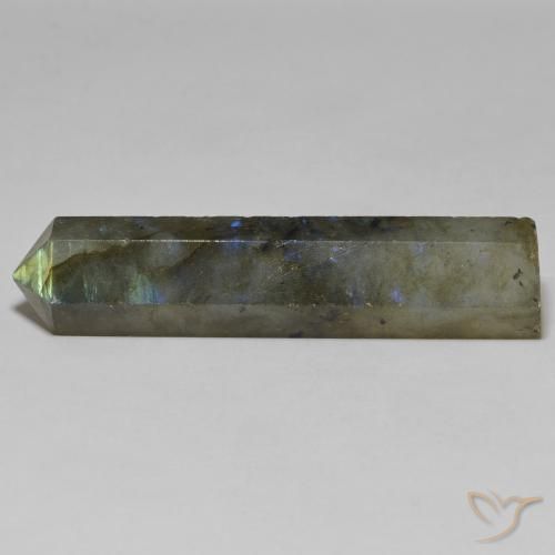 36.49ct 天然 彩色 拉长石, 花式切割, 不透明