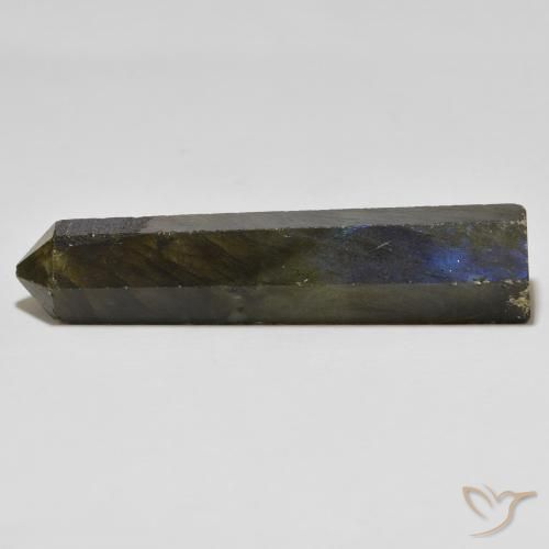 49.81ct 天然 彩色 拉长石, 花式切割, 不透明
