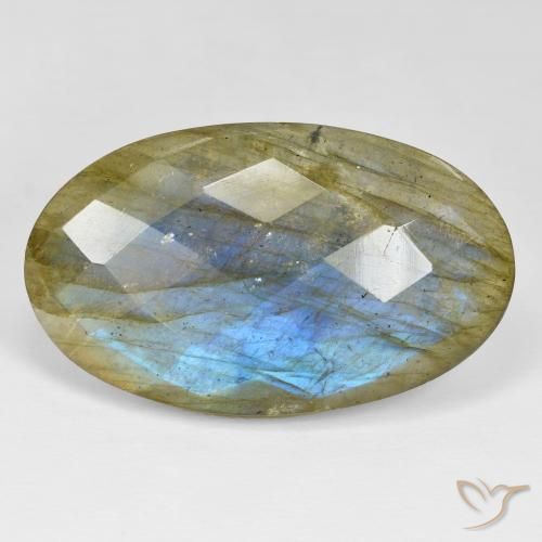 41.48ct 天然 彩色 拉长石, 椭圆形, 不透明