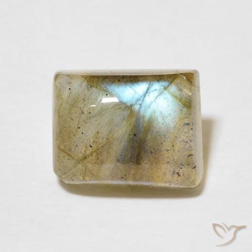 3.02ct 天然 彩色 拉长石, 狭长方形, 半透明
