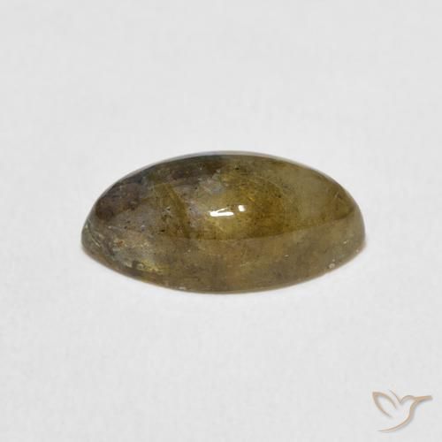 2.28克拉天然拉长石，榄尖形，半透明